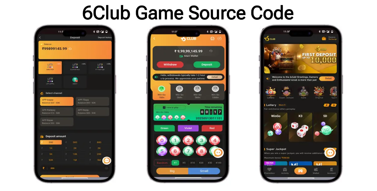 6club Game - Color Prediction Source Code Download